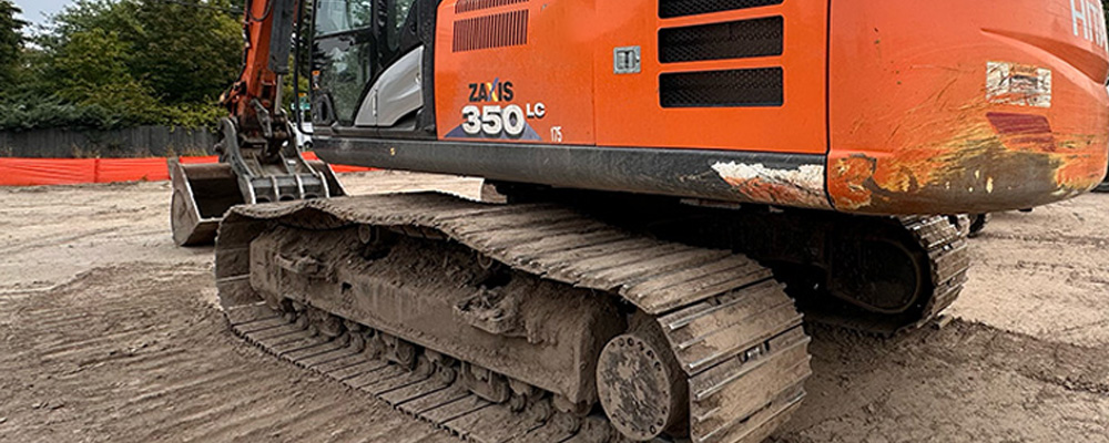 ZX350LC Hitachi Steel Tracks