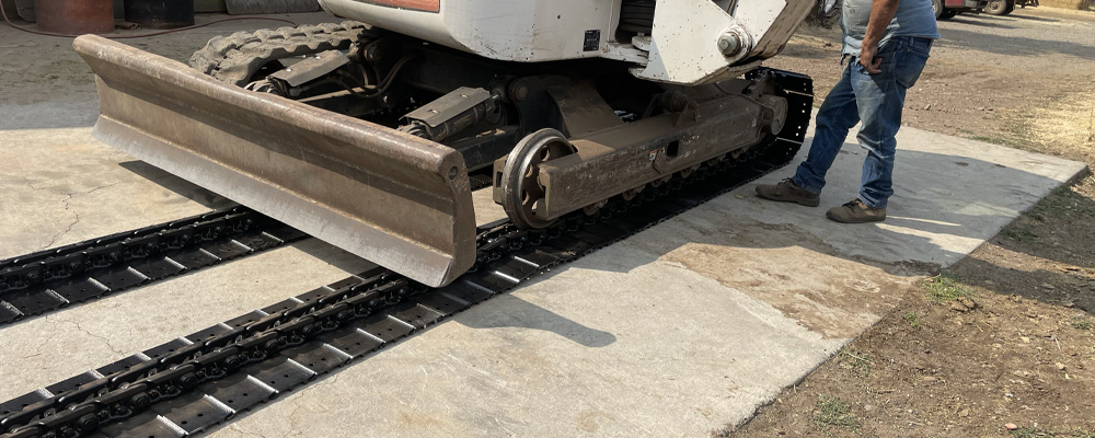 Bobcat 442 Steel Track Conversion Problem